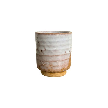 HAGI YAKI vaso yunomi cerámica esmaltada Tsuki TEMPOZAN 100 ml