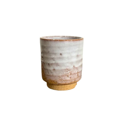 HAGI YAKI vaso yunomi cerámica esmaltada Tsuki TEMPOZAN 100 ml