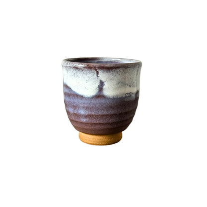 HAGI YAKI vaso yunomi Aomura cerámica esmaltada HAGIDONO 150 ml