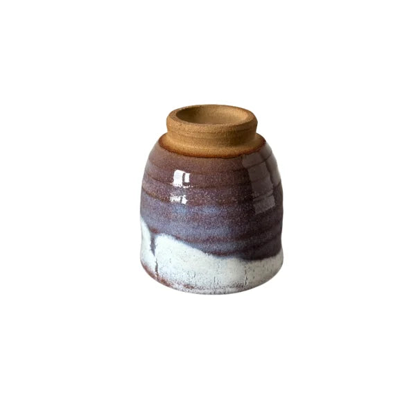 HAGI YAKI vaso yunomi Aomura cerámica esmaltada HAGIDONO 150 ml