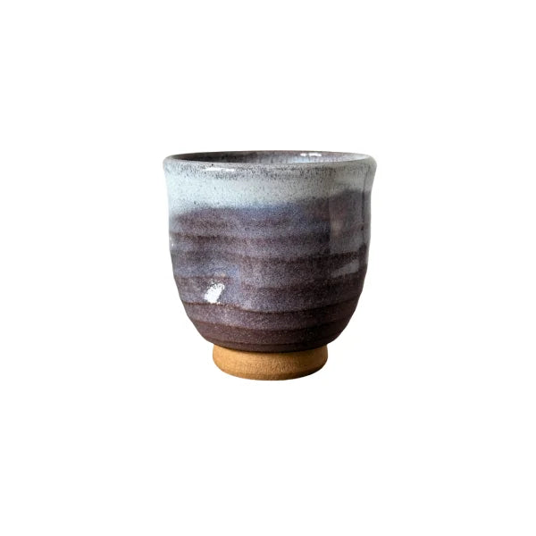 HAGI YAKI vaso yunomi Aomura cerámica esmaltada HAGIDONO 150 ml