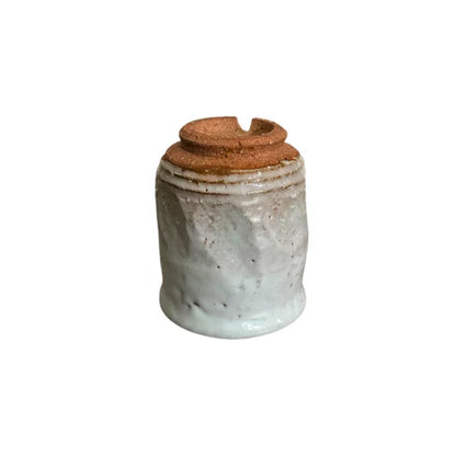 HAGI YAKI vaso yunomi Shiroi cerámica esmalte shirahagi HAGIDONO 250 ml