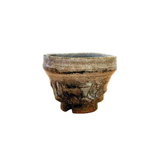 HAGI YAKI vaso yunomi cerámica esmaltada shirahagi GYOJIN AN 100 ml