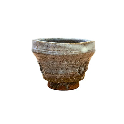 HAGI YAKI vaso yunomi cerámica esmaltada shirahagi GYOJIN AN 100 ml