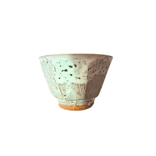 HAGI YAKI vaso yunomi cerámica esmaltada hairagi ODAIBA 150 ml
