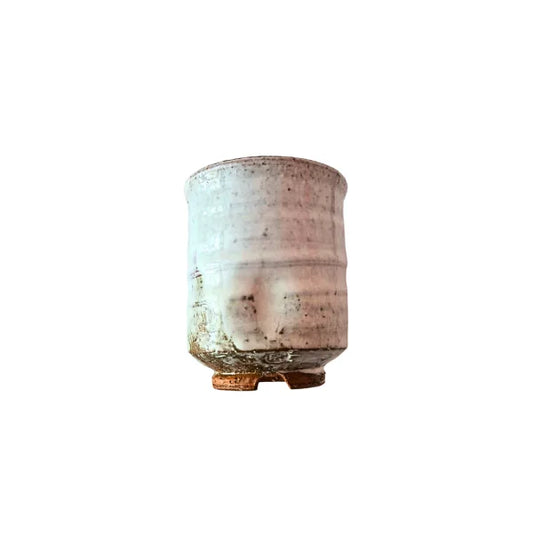 HAGI YAKI vaso yunomi cerámica esmaltado SHIRAHAGI Kunisuke Nakahara 200 ml