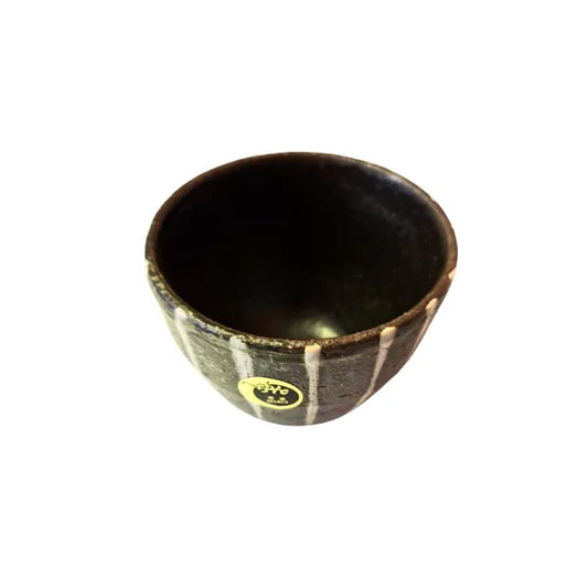 SHIGARAKI vaso ceramica yunomi Takijima HECHIMON 220 ml