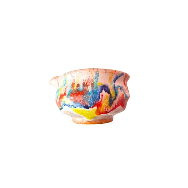 HAGI YAKI cerámica yuzamashi katakuchi candy drip TEMPOZAN 150 ml