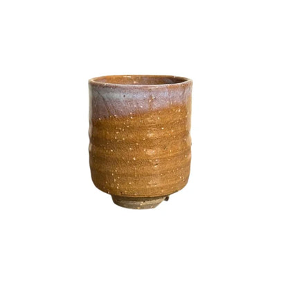 HAGI YAKI vaso yunomi cerámica porosa TEMPOZAN 250 ml