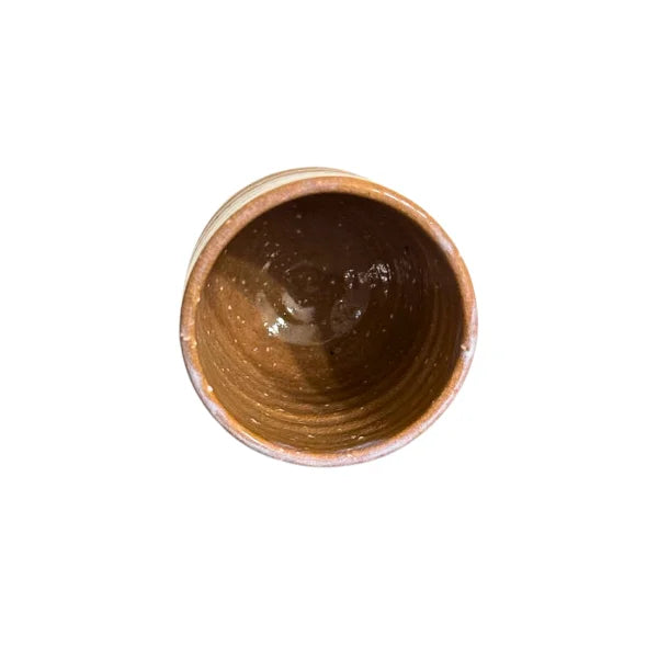 HAGI YAKI vaso yunomi cerámica porosa TEMPOZAN 250 ml